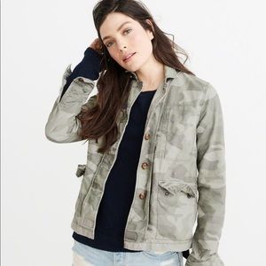 Abercrombie camp shirt jacket